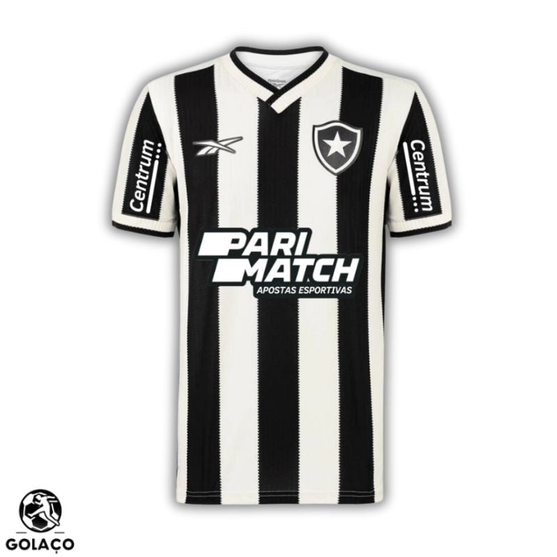 Camisa Botafogo I - 24/25 com Patch de campeão da Libertadores