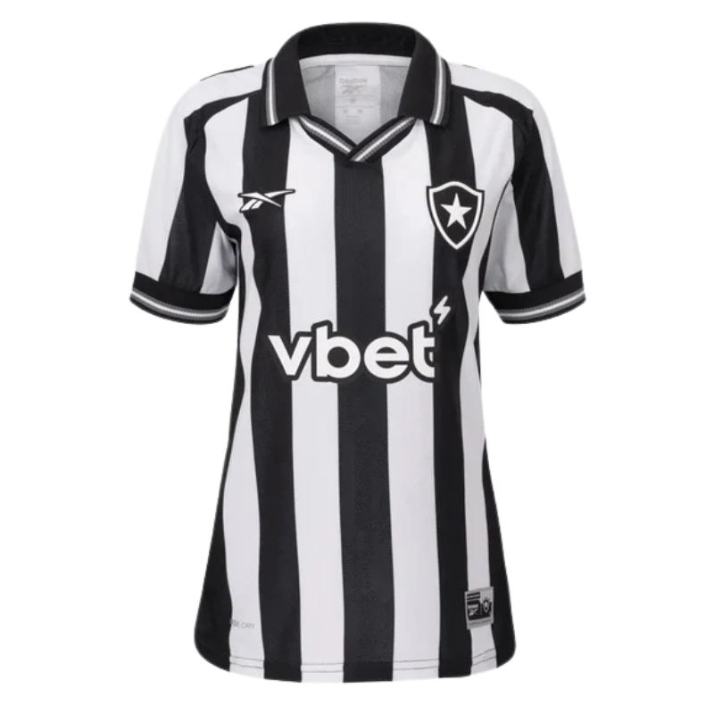 Camisa Botafogo I - 25/26 com Patch de campeão da Libertadores Feminina