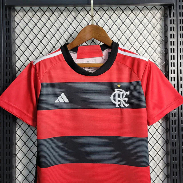 Kit Infantil do Flamengo 23/24 Home