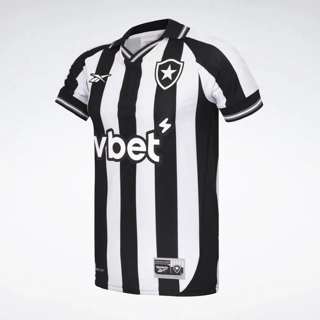 Camisa Botafogo I - 25/26 com Patch de campeão da Libertadores