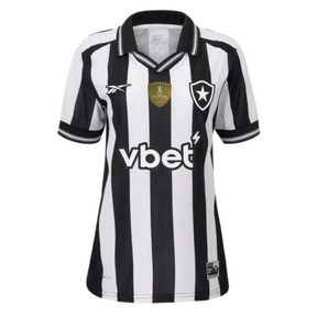 Camisa Botafogo I - 25/26 com Patch de campeão da Libertadores Feminina