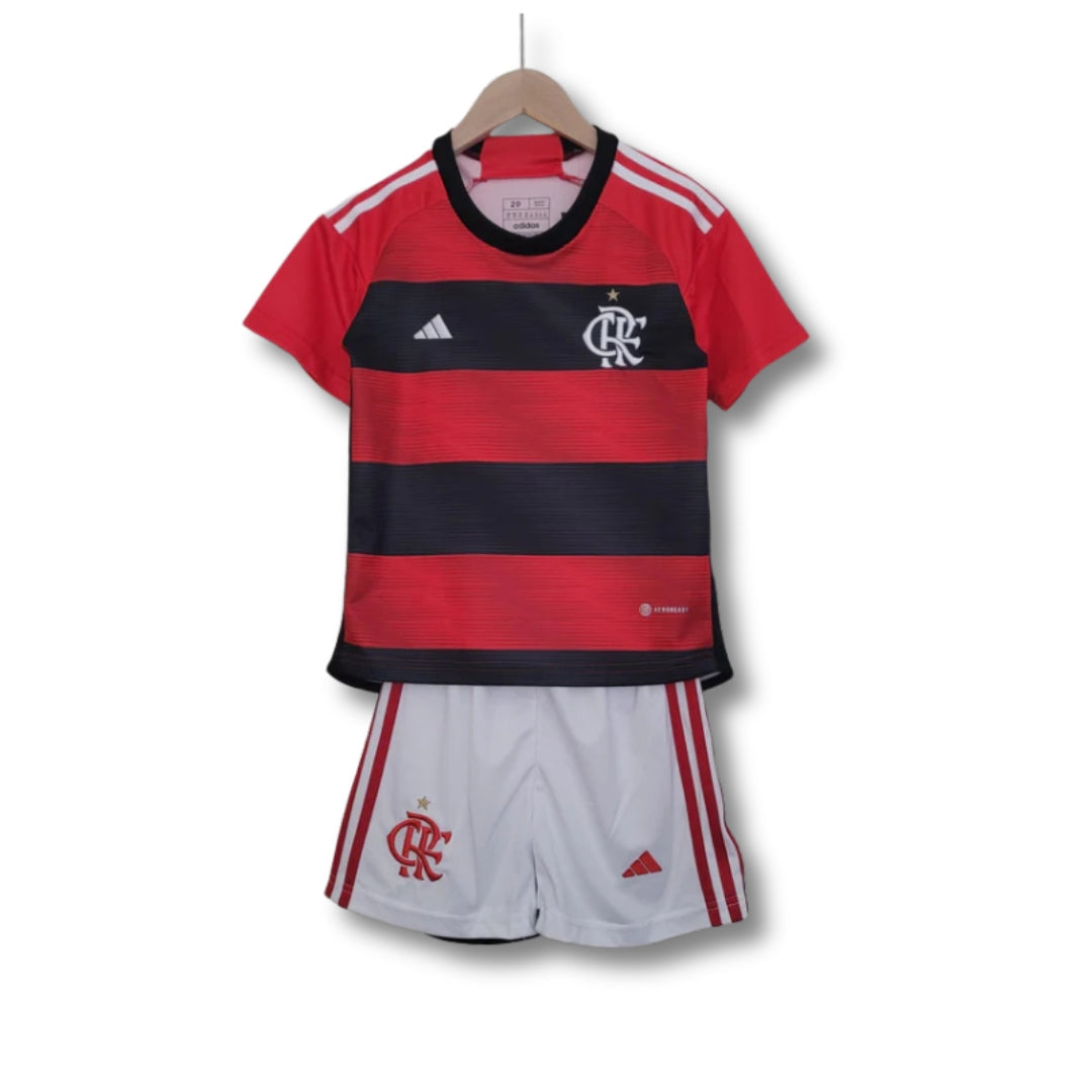 Kit Infantil Flamengo 23/24  Rubro Negro