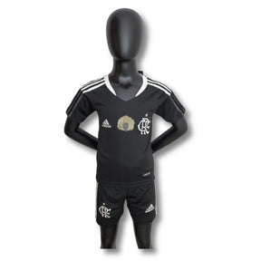 Kit Infantil Flamengo Consciência Negra 22/23  Preto