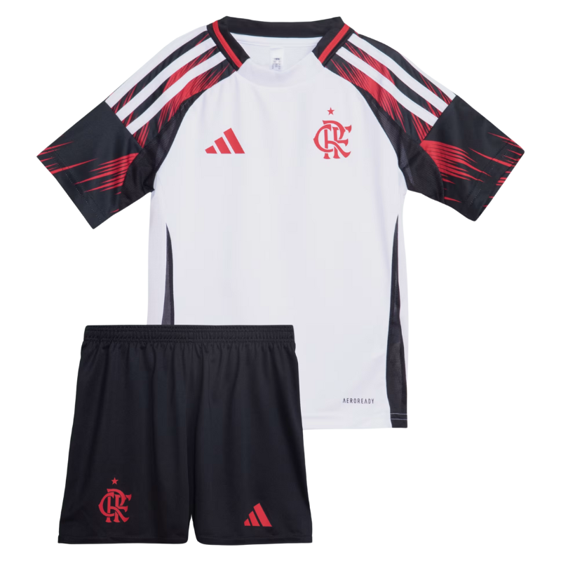 Kit Infantil Flamengo 2026 Branca