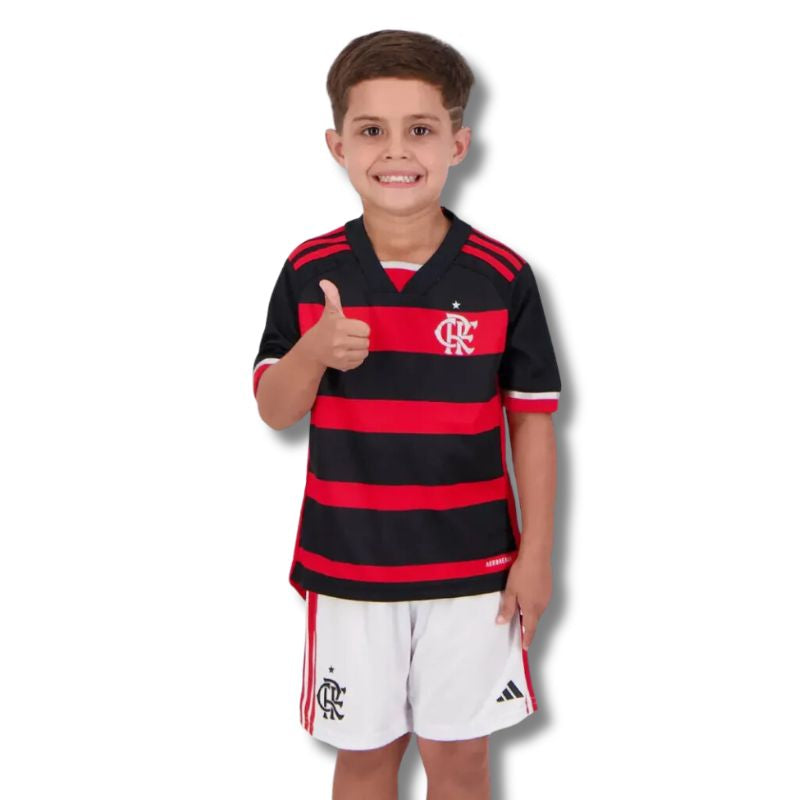 Kit Infantil Flamengo 24/25 Rubro Negro
