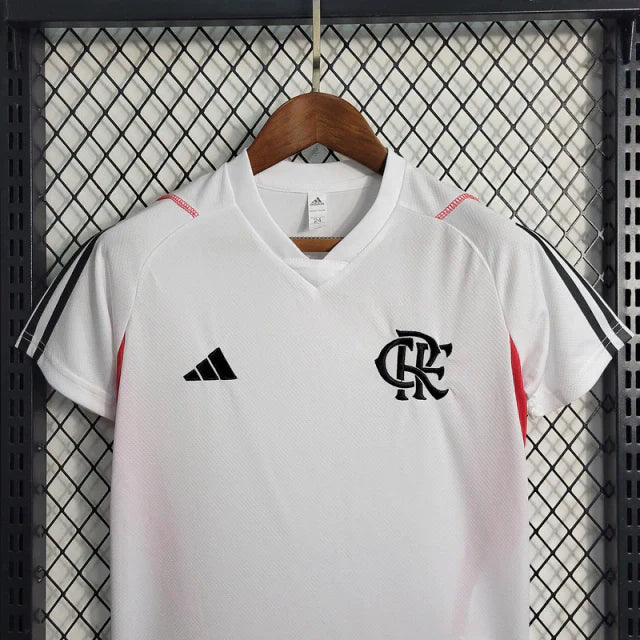Kit Infantil do Flamengo 23/24 Treino Branco