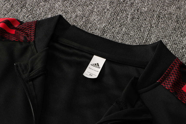 Conjunto São Paulo 21/22 Preto -  Com Ziper