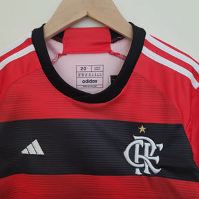 Kit Infantil Flamengo 23/24  Rubro Negro
