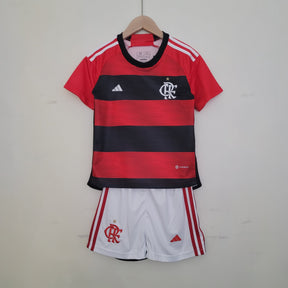 Kit Infantil Flamengo 23/24  Rubro Negro