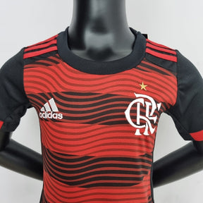 Kit Infantil Flamengo 22/23 Rubro Negro