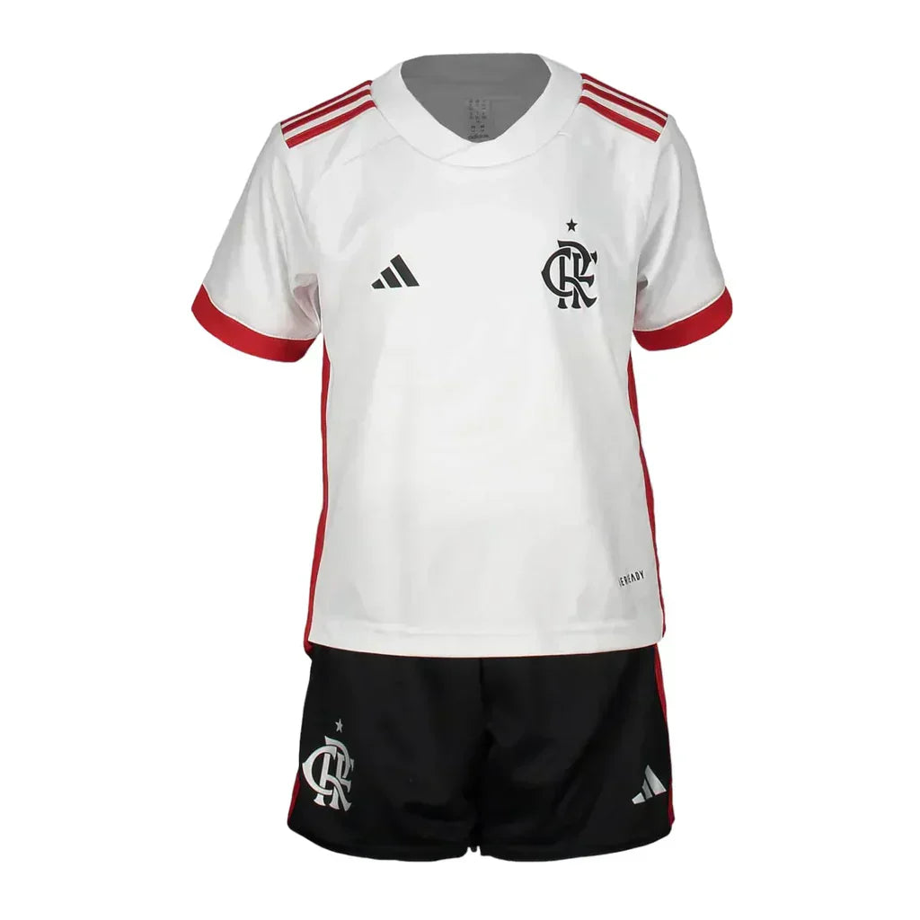 Kit Infantil Flamengo 24/25 Branca